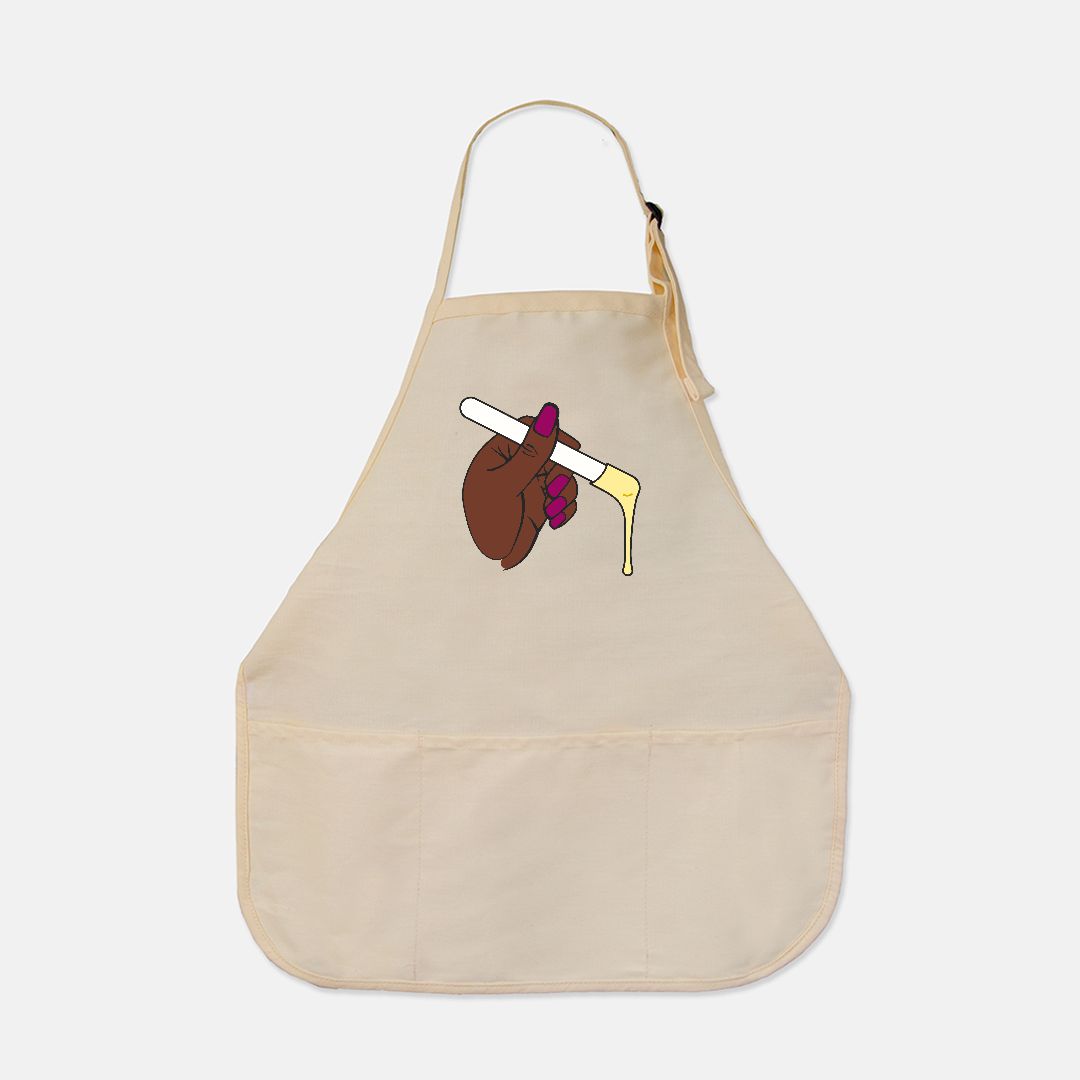 Waxing Hand Apron - Deep