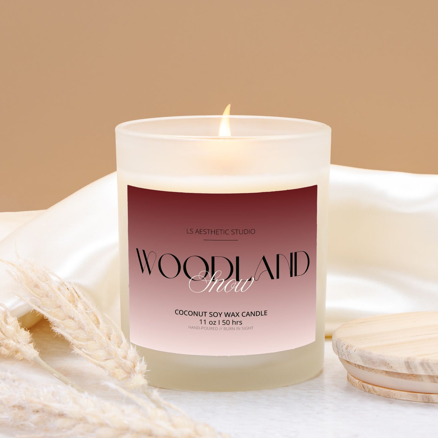 Woodland Snow (Seasonal) - Coconut Soy Candle