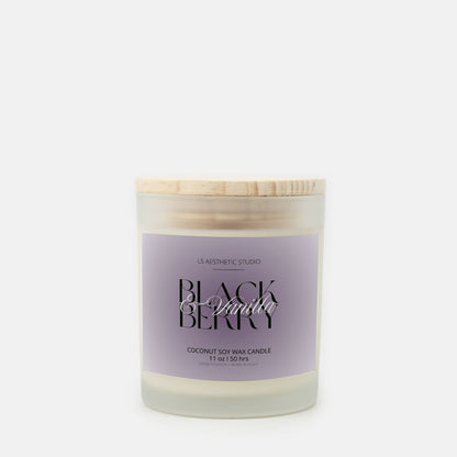 Blackberry & Vanilla - Coconut Soy Candle