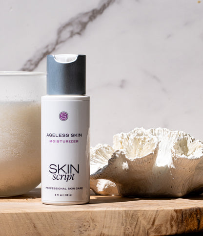 ageless skin moisturizer skin script professional skin care