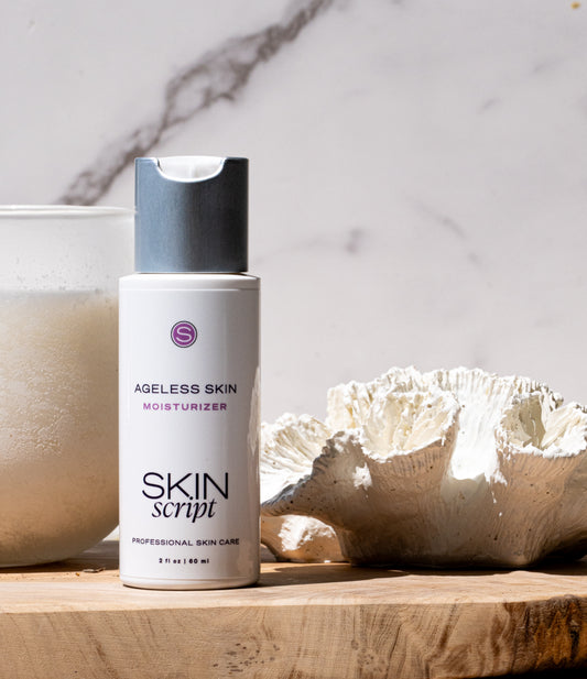 ageless skin moisturizer skin script professional skin care