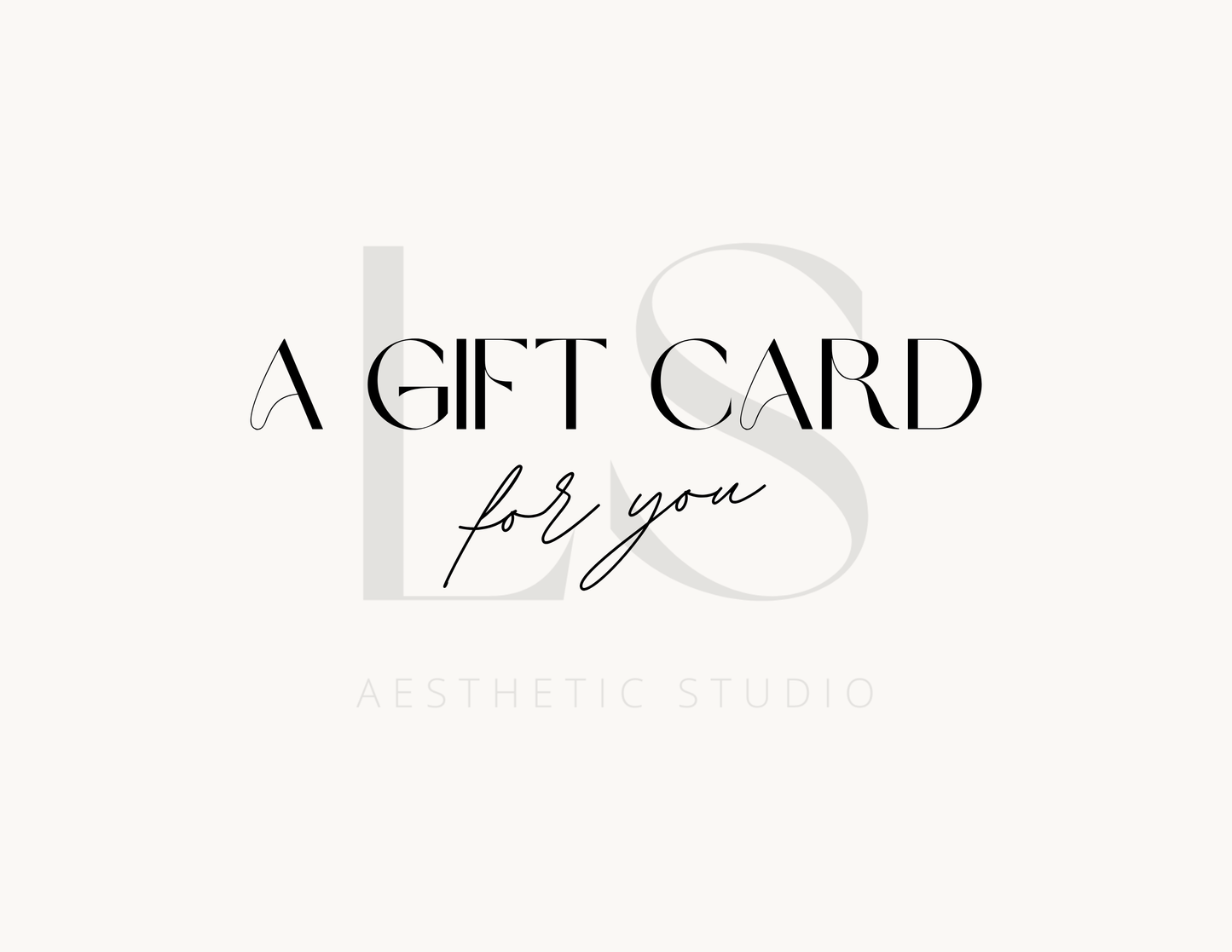LS Aesthetic Studio Gift Card