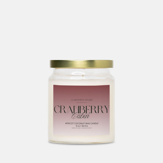 Cranberry Cabin Candle