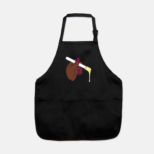 Waxing Hand Apron - Deep