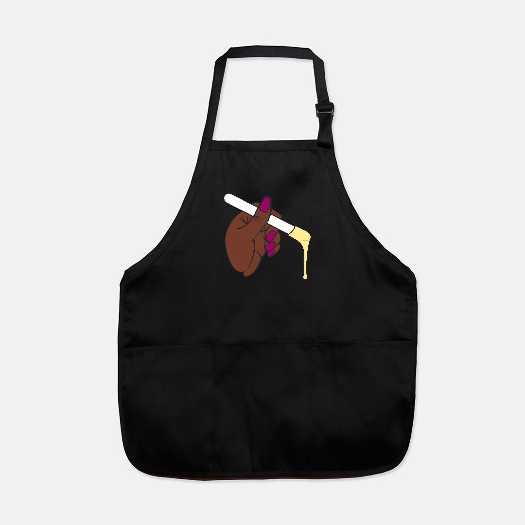 Waxing Hand Apron - Deep