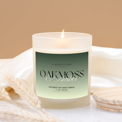 Oakmoss & Amber - Coconut Soy Candle