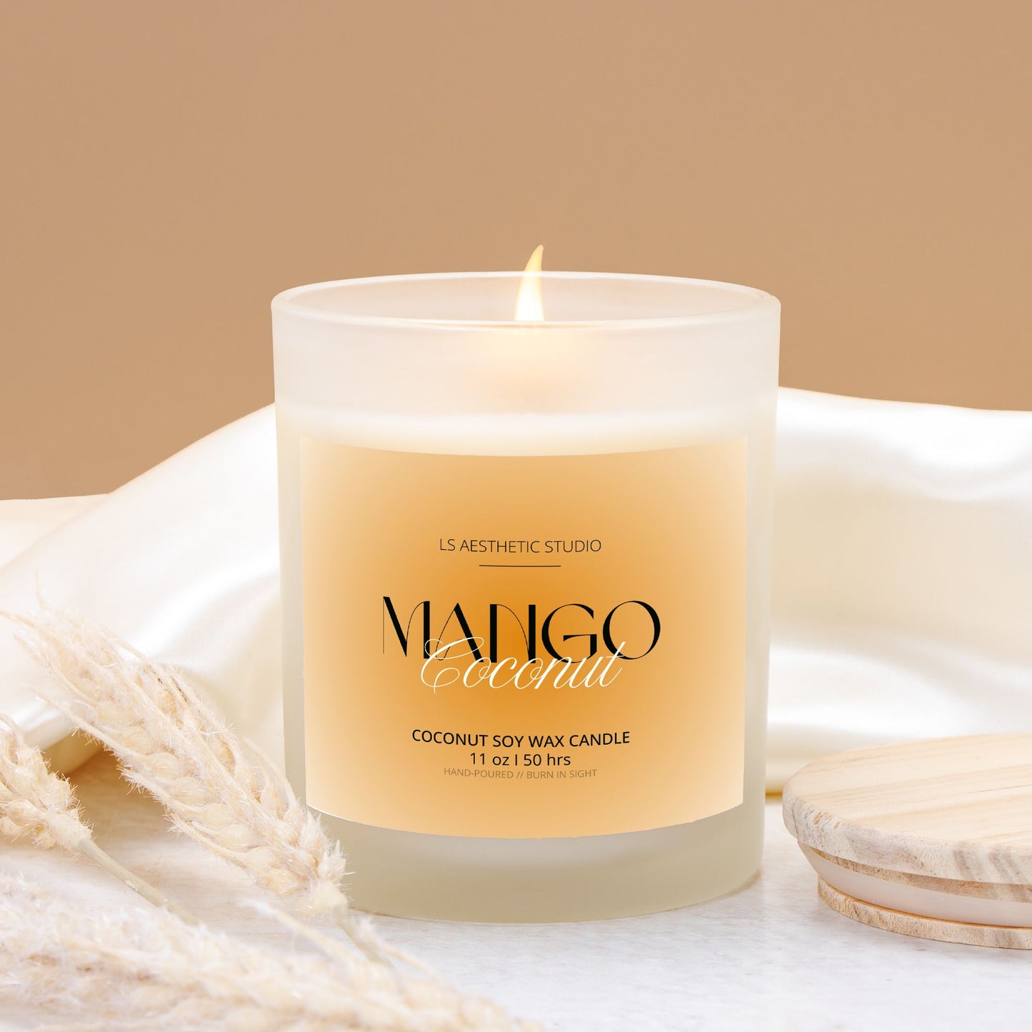 Mango Coconut - Coconut Soy Candle